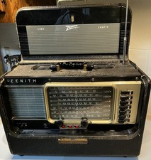 Vtg ZENITH #6T40 Trans Oceanic Portable Wave Magnet Short Wave Radio Circa 1954 picture