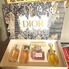 Dior Fragrance Miniature Gift Set with 4 Mini Bottles in Dior Box picture