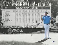 PGA CHAMP JASON DUFNER SIGNED 11X14 PHOTO AUTHENTIC AUTO MASTERS BAS BECKETT COA picture