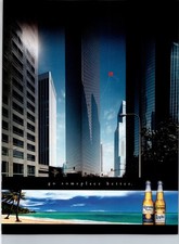 2000s • CORONA EXTRA Beer print ad • Y2K style 2003  ADS.24 picture