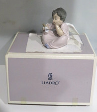 Lladro Porcelain Glossy Angel Heavenly Chimes Figurine In Box #05723 picture