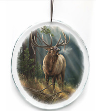 Calling All Challengers-Elk Suncatcher by Rosemary Millette Wild Wings picture