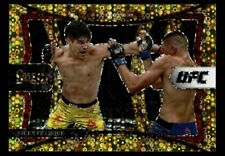 2021 UFC SELECT Vicente Luque 🟡GOLD DISCO 10/10 LAST PRINTED BOOKEND HORIZONTAL picture