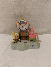Vintage 2002 SpongeBob Squarepants Bikini Bottom Talking Alarm Clock Song Works picture