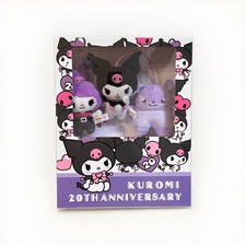Kuromi, Romina, Baku - 20th Anniversary Boxed Plush Keychain Set FROM Japan picture