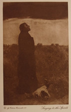 Orig. 1913 Native Am. Sepia Photo 