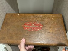 Goodell-Pratt Company Antique Home Companion Tool Set No. 710 Wood Box picture