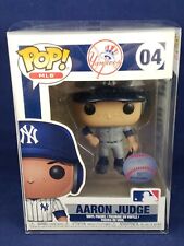 Funko Pop MLB Aaron Judge New York Yankees #04 Grey Jersey w/ Protector NEW picture