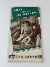 Vtg Erie Railroad Scene From The Car Window 73 Page Passenger Brochure Booklet picture