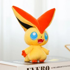 Pokemon Plush Toys Victini Tepig Deerling Snivy Emolga Stuffed Kawaii Dolls picture