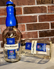 ✨Rare 23Yr Evan Williams Bourbon Bottle ( Empty ) Lot of 2 picture