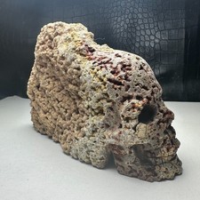 549g Natural Crystal Mineral Specimen. Grape Agate. Hand-carved The Skull.BB picture
