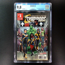 Champions #1 | Marvel 2016 | 1st Team Appearance | CGC 9.8 picture