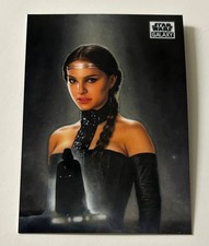 Padmé Amidala 2021 Topps Star Wars Galaxy Chrome The Finest On Naboo Card #78 picture