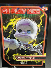 2025 Topps Toy Story Mutant Toys SPN-2 BLACK /10 So Play Nice Disney Pixar RARE picture