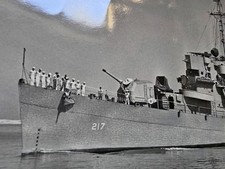 Vintage 1950s US Navy USS Coolbaugh DE-217 Photo Lot Cruise Book Proofs & Negati picture
