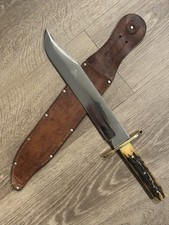 H.M. Slater Ventura Bowie Knife. Sheffield, England 1950s. 8 Inch Blade picture