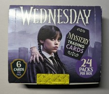 1 Factory Sealed Box 2025 Panini Wednesday Mercoledi Mystery Cards picture