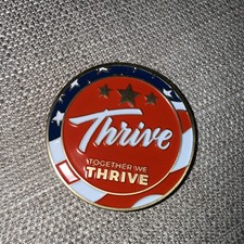 Thrive Together We Thrive Military Challenge Coin US Armed Forces Patriotic picture