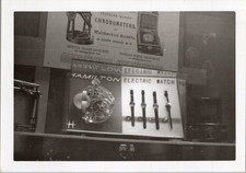 Hamilton Electric Watch Display Photograph Late 1950s Chronometer Ads NY picture