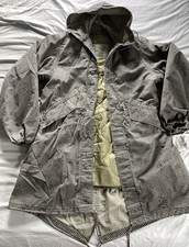 Authentic Vintage US Army Desert Night Camo Parka DNC Grid Medium NATO 7080/9404 picture