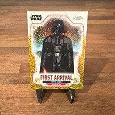 Topps 2024 Chrome Star Wars First Arrival FA-15 Darth Vader Mustafar 01/50 picture