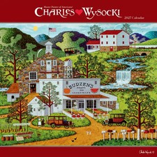 Carousel Calendars, Charles Wysocki Americana 2027 Wall Calendar picture