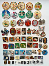 Vintage USSR Pin Collection Lot 60+ Soviet Pins Badges Circus Cartoons New Year picture