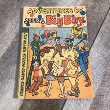 Vintage Adventures of Big Boy Comic Book Restaurant Promo #4 1977 picture