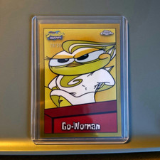 Topps SpongeBob SquarePants Chrome 2025 Go-Woman #141 28/50 picture