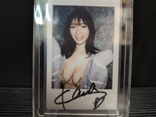 Kanna Seto Auto Autographed Signed instax photo Cheki Japan picture