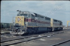 Original Slide Erie Lackawanna EL 3680 EMD SD45-2 Cicero ILL 6-22-1973 (LN) (9Z) picture