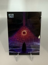 2024 Topps Star Wars Chrome Galaxy THE DARK LORD #28 Mojo Refractor /50 picture