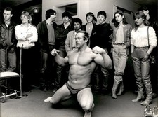 CGE47 Original Photo GAY INT BEEFCAKE BODY BUILDER PHYSIQUE MODEL ERIK DOHLOR picture