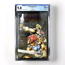 HE-MAN THUNDERCATS #1 CGC 9.8 NYCC SILVER FOIL VARIANT CON CONVENTION DC COMICS picture