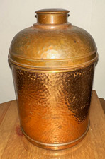 Benson & Hedges Hammered Copper Cigar Humidor Tobacco Jar Arts and Crafts Nice picture