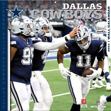Dallas Cowboys 2024 WALL CALENDAR Official NFL NFLPA Turner New in Shrink Wrap picture