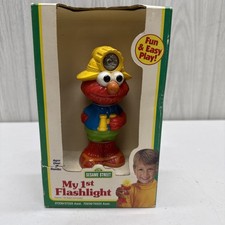 Sesame Street My 1st Flashlight ELMO Vtg Tyco 1996 NEW picture