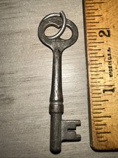 Antique CORBIN Skeleton Key #FF3 Solid Barrel picture