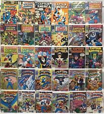 Marvel Comics Captain America 1st Series Comic Book Lot of 30 - 1st Cameo App picture