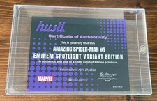 COA ONLY - Amazing Spider-Man #1 Eminem Spotlight Variant Edition picture