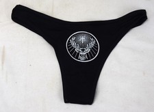 Jagermeister Black Sexy Panty Thong Women Size Medium New picture