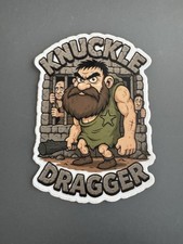 California Correctional Officer Sticker Prison Guard Sticker Knuckle Dragger picture