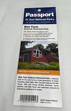 Passport To Your National Parks Official Sticker Weir Farm NHP 2022 picture