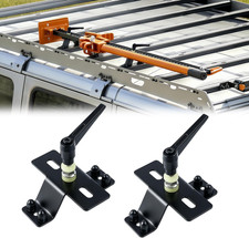 2 Pcs Farm Jack Mount for Roof Rack, High Lift Jack Mounting Brackets Works with picture