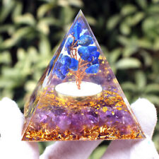 6CM Life Energy Tree Orgonite Pyramid Quartz Natural Crystal Chakra Healing picture