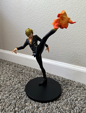 One Piece Vinsmoke Sanji Anime Figure Banpresto Battle Record Collection 81847 picture