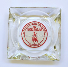 1940's-50's Vintage Nevada Casino Ashtray New Frontier Club Reno, NV Variant # 1 picture