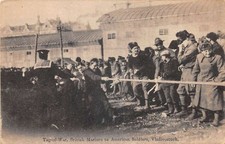 Vladivostok Russia British Marines American Soldiers Tug of War PC AA117505 picture