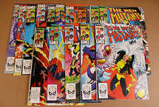 The  New Mutants # 1 -15 Run Marvel Comics Lot of 15  Grade Books Very Nice Set picture